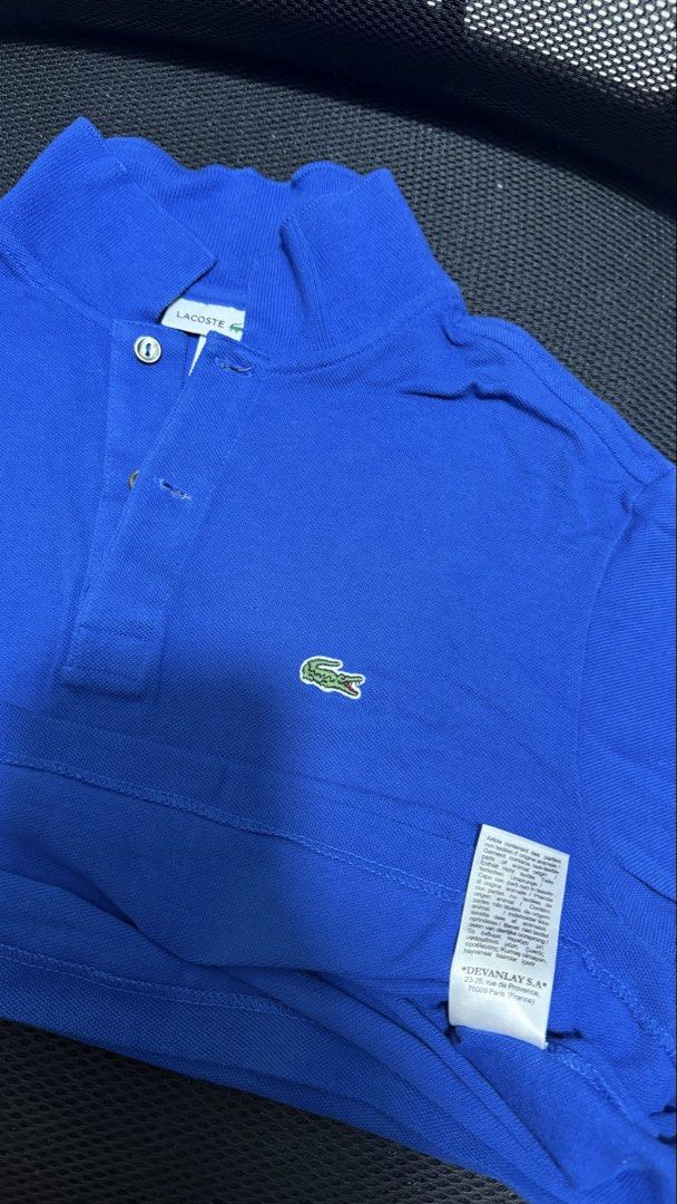 LACOSTE POLO AND POLO ASSASSIN SHORT (Category: Activewear) located in Manila. Submitted by flooowwwow (Listing ID 1460818829, Image 1). Description: AS PACK ORIGINAL BOTH RFS: DECLUTTERING .