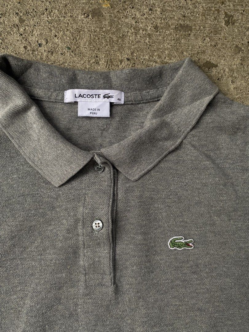 Lacoste Wome Polo Shirt (Category: Shirts) located in Kalibo. Submitted by bryaninosa20819 (Listing ID 1460827237, Image 2). Description: Lacoste Women Polo Shirt Dimes : 20x26 Very Good Condition Color Rate 9/10 Need Wash.