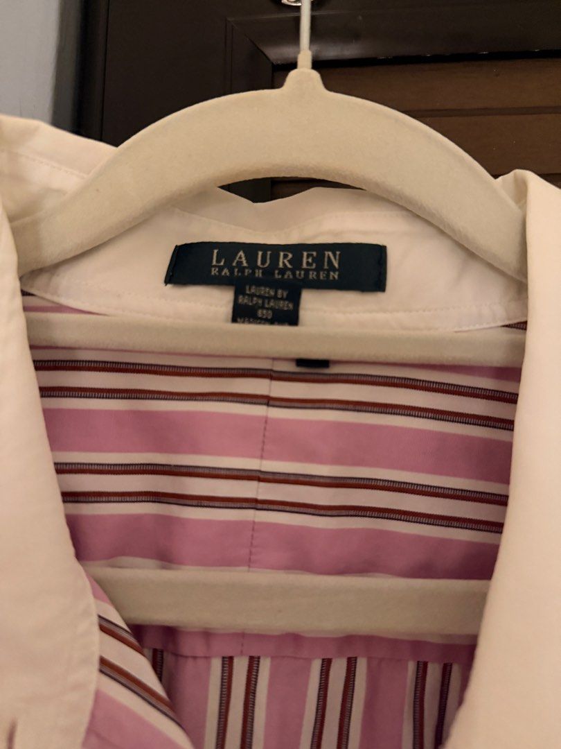 Ralph Lauren Striped Button-Up Shirt (Category: Longsleeves) located in Floridablanca. Submitted by retroretrieve (Listing ID 1460738925, Image 3). Description: - Classic Lauren Ralph Lauren button-up shirt - unisex.