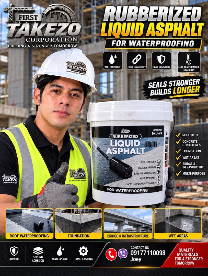 Liquid Asphalt (Category: Everything Else Others) located in Manila. Submitted by joeyroque09 (Listing ID 1460843422, Image 1). Description: asphalt .