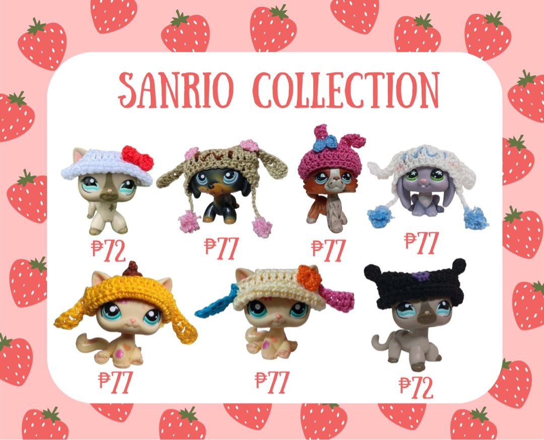Littlest Pet Shop LPS Crochet Clothes (Category: Handmade Craft) located in Valenzuela. Submitted by dinoabc127 (Listing ID 1460772743, Image 3). Description: ⋆｡‧˚ʚ🍓ɞ˚‧｡⋆ ～⁠(⁠つ⁠ˆ⁠Д⁠ˆ⁠)⁠つ⁠｡⁠☆Crochet LPS clothes ─── ⋆⋅☆⋅⋆ ── MAKE READING A HABIT 💕 Made to order (takes up to 1 week) 💕 Expect imperfections 💕 CUSTOM ORDERS ARE OPEN ─── ⋆⋅☆⋅⋆ ── MOP: Gcash, BPI, Gotyme, PayPal, Maribank (PAYMENT FIRST) MOD: J&T.