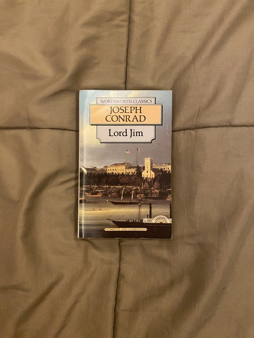 Lord Jim by Joseph Conrad Wordsworth Classics (Category: Storybooks) located in Caloocan City. Submitted by lienzonius (Listing ID 1460734844, Image 1). Description: - Lord Jim by Joseph Conrad - Wordsworth Classics edition - Complete and unabridged text - Ideal for literature enthusiasts.