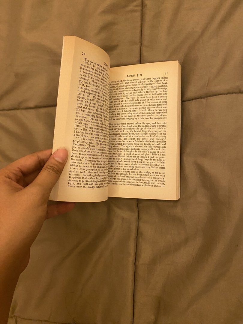 Lord Jim by Joseph Conrad Wordsworth Classics (Category: Storybooks) located in Caloocan City. Submitted by lienzonius (Listing ID 1460734844, Image 2). Description: - Lord Jim by Joseph Conrad - Wordsworth Classics edition - Complete and unabridged text - Ideal for literature enthusiasts.