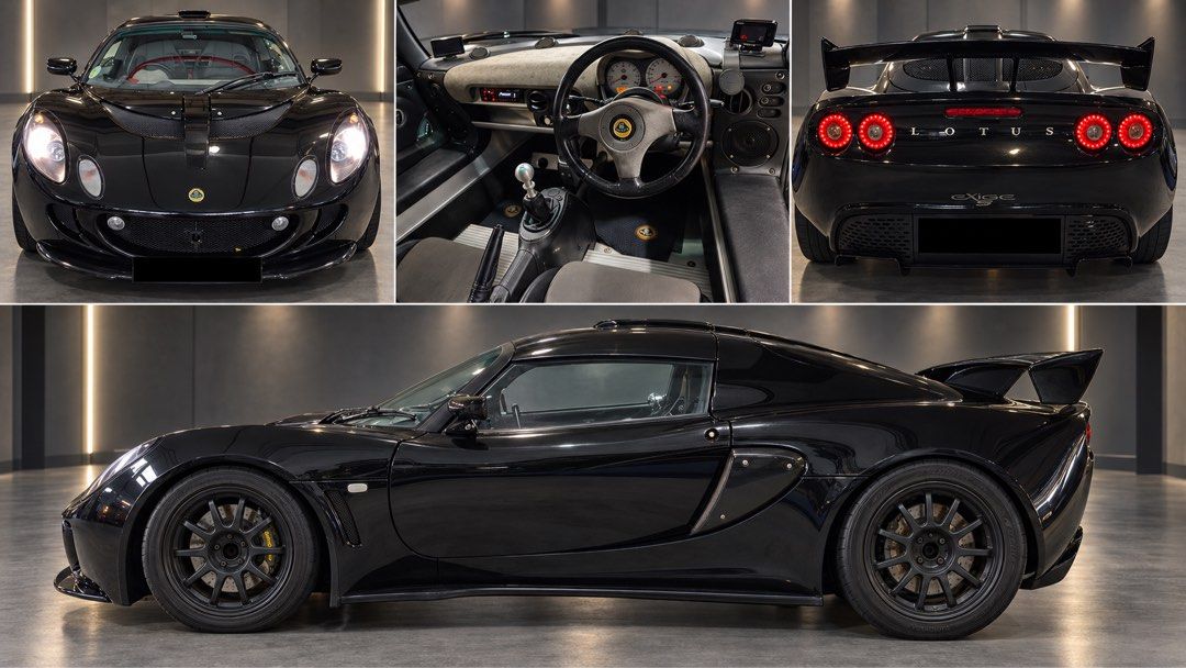 Lotus Exige S2 Manual (Category: Used Cars) located in Singapore. Submitted by exige2025 (Listing ID 1460810063, Image 1). Description: 2006 Lotus Exige S2 1.8 Supercharged – Rare Analogue Driver’s Car COE expiry: 9 November 2026 Negotiable Selling as-is. Suitable for COE renewal, collection or export. A rare opportunity to own one of Lotus’ most engaging and distinctive driver-focused cars. The Exige S2 combines extremely low weight, sharp handl
