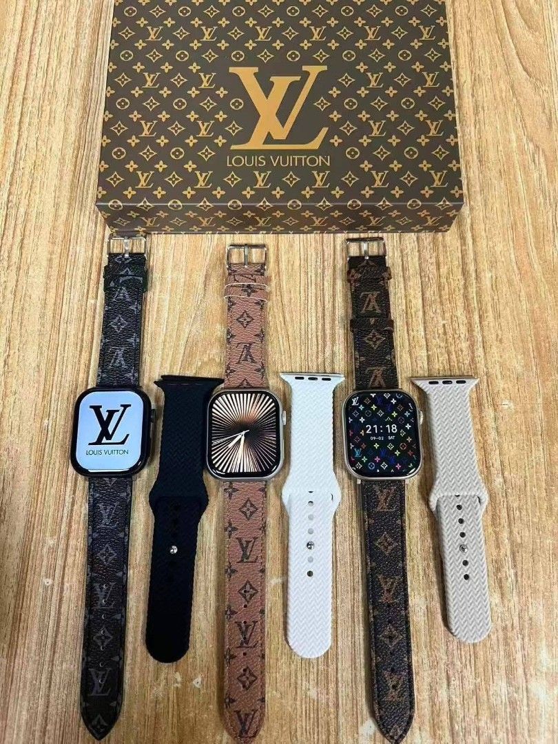 Louis Vuitton Apple Watch Bands & Charger Set (Category: Men's Watches) located in Manila. Submitted by ddg_s (Listing ID 1460903397, Image 1). Description: Smart LV watch luis vuitton series 10 3000 set 📌App’s name code= Einath fit 📌Size ~49mm ✅Latest version ~LV WATCH Weather ,brightness alarm clock ,stopwatch, calculator ,BP ,timer Sports ,Contact person sports ,calendar timer ,Game Sleep,Heartrate, , bluetooth music , About check serial num