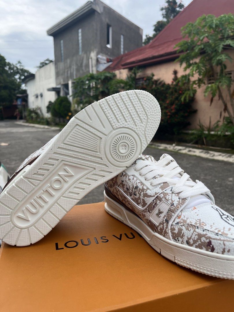 Louis Vuitton Trainer (Category: Sneakers) located in Bacolod City. Submitted by piquedup.ph_v2 (Listing ID 1460792709, Image 3). Description: FOR SALE ONLY! Louis Vuitton Trainer Size: 9 mens Complete With Box ,Dust bag and Receipt RFS: Declutter .