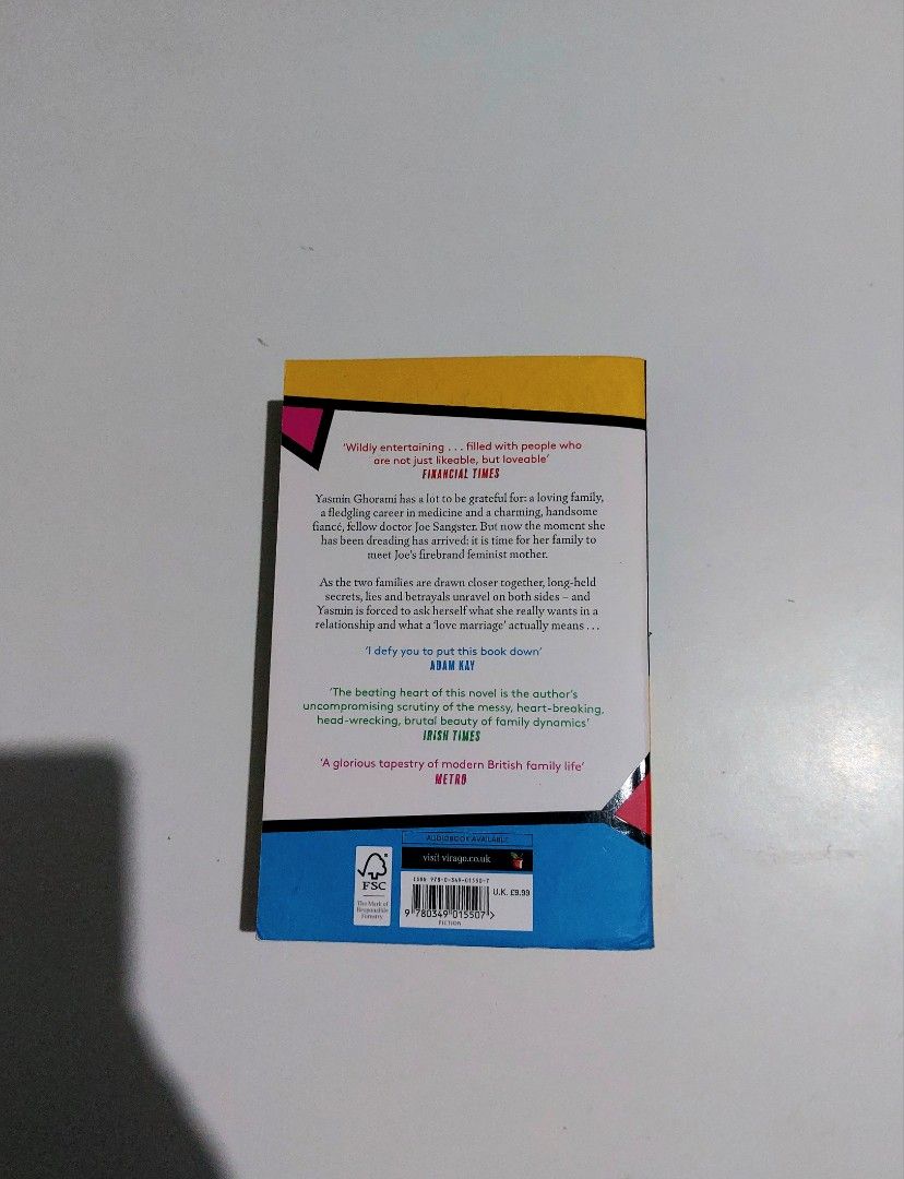 Love Marriage by Monica Ali (Category: Storybooks) located in Tanauan. Submitted by solanathriftph (Listing ID 1460864241, Image 2). Description: 📚 major bookshelf clean out / clearance sale ~ — RFS: decluttering my bookshelves and switching to digital books — MOP: Gcash | fast shipping *feel free to send a message if you wish to negotiate the price :).