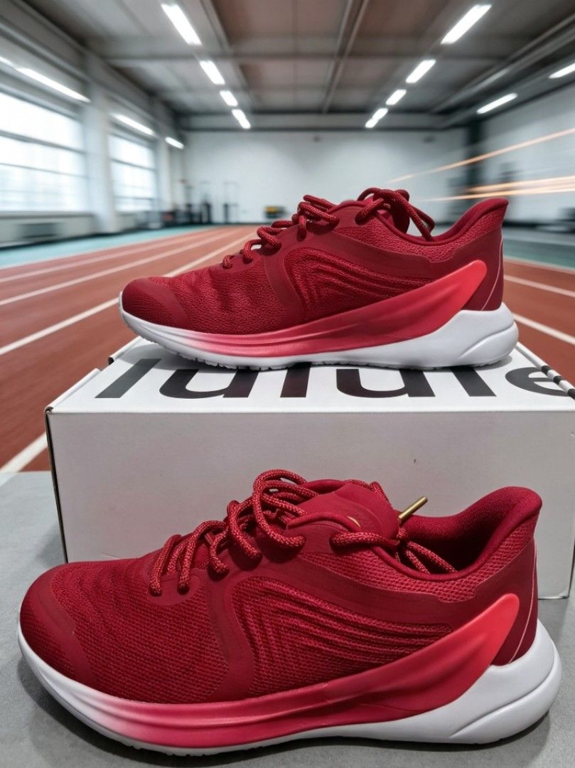 Lulu lemon shoes (Category: Sneakers) located in Ibaan. Submitted by ljnaig14 (Listing ID 1460746503, Image 1). Description: Original Lululemon blissfeel run 2 for Women Size 8 /9 Red Gold Running Shoes Sneakers price:3,500.