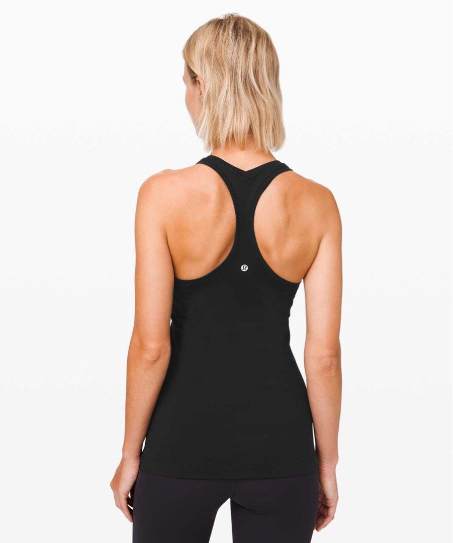 Lululemon Cool Racerback II (Category: Sleeveless) located in Las Pinas. Submitted by southstreetdeals (Listing ID 1460886626, Image 1). Description: Lululemon Cool Racerback II (Authentic/Legit) •Width 12.5 Stretchable •Length 24.5 •Color rate 9.5/10 •Issue None •Like New Condition.