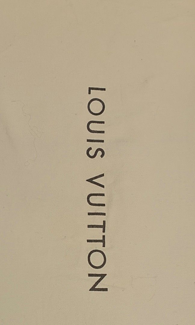 LV dustbag for bag size 56x38 cm (Category: Storage Boxes & Baskets) located in Pasay City. Submitted by khim1202ma07307 (Listing ID 1460622781, Image 2). Description: .