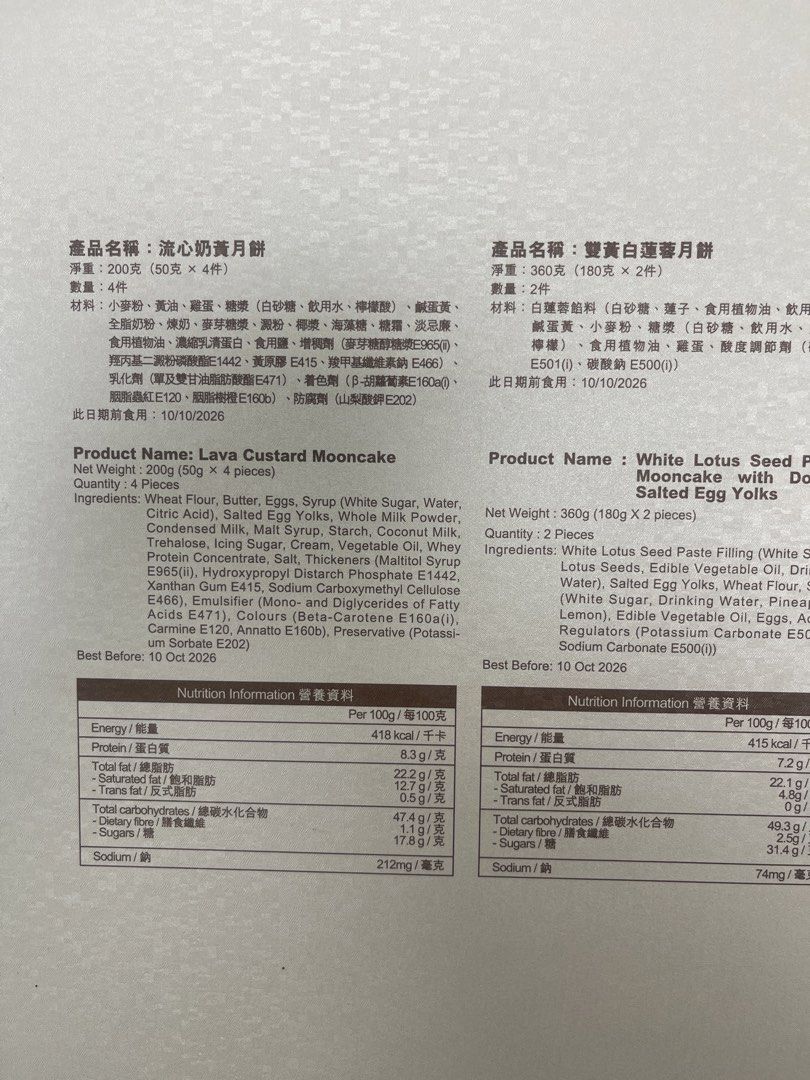 Mama Bakery 月餅禮盒 （分類：禮品籃和禮籃）位於 Hong Kong。 由 happyhappy322 提交（商品編號 1460789205，圖片 3）。簡介： 。