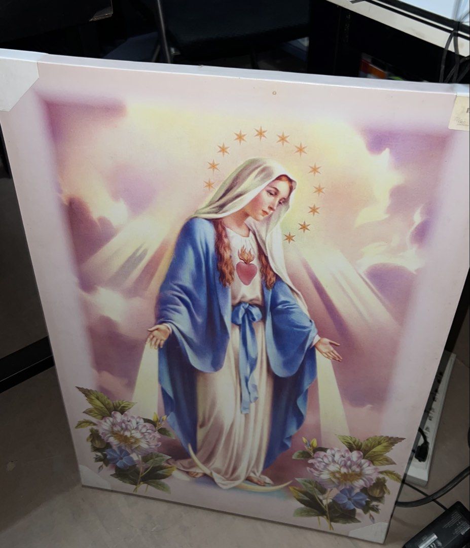 Mama mary wall frame (sale) (Category: Frames & Pictures) located in Paranaque City. Submitted by pilipinashop (Listing ID 1460881234, Image 1). Description: Brand new Sale.