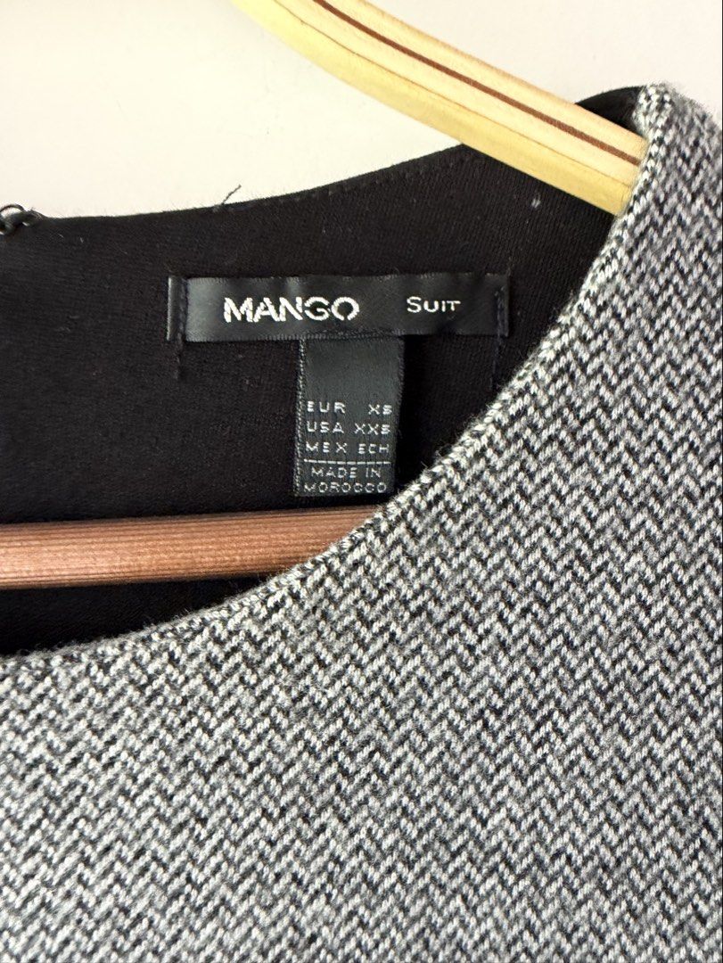 Mango gray dress (Category: Dresses) located in Manila. Submitted by coolandchic (Listing ID 1460762828, Image 2). Description: Good quality fabric .