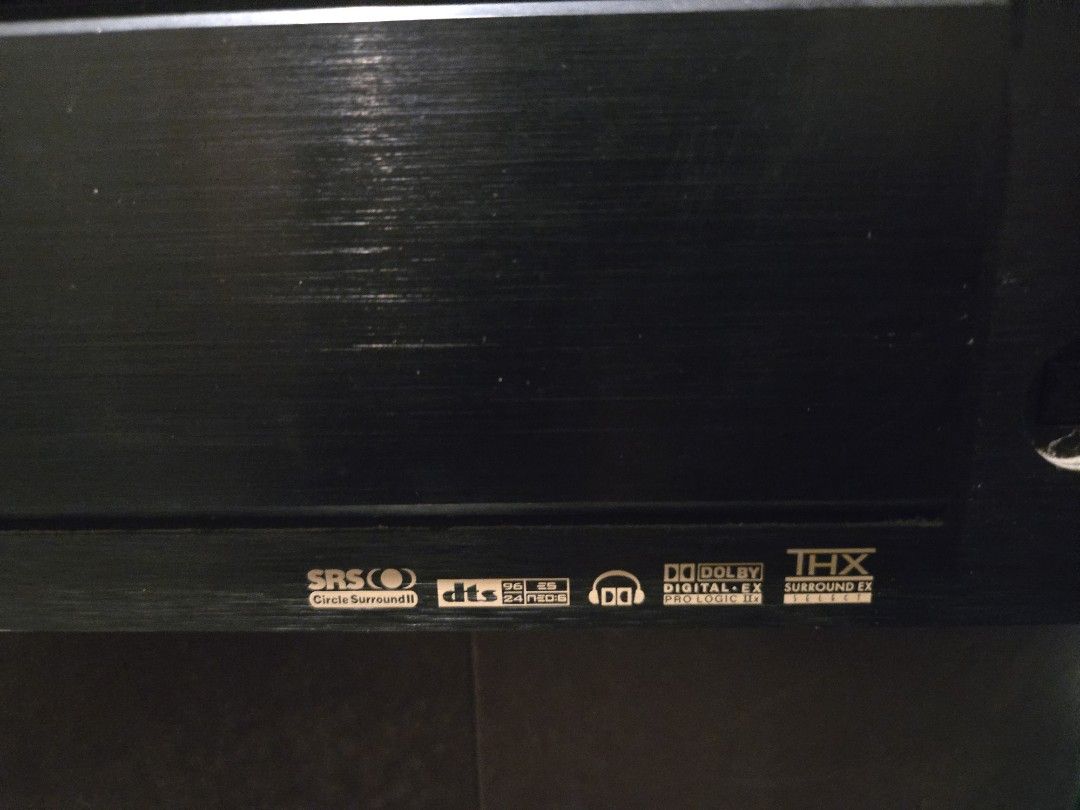 Marantz SR7500 AV Surround Receiver (Category: Soundbars, Speakers & Amplifiers) located in Manila. Submitted by raylit21 (Listing ID 1460716684, Image 3). Description: - Marantz AV Surround Receiver SR7500 - Supports advanced surround sound: SRS Circle Surround II, DTS, Dolby Digital EX, THX Surround EX - Convenient front panel controls: Input selector, volume knob, power on/standby, headphone jack - Special listening modes: Pure Direct and THX 
