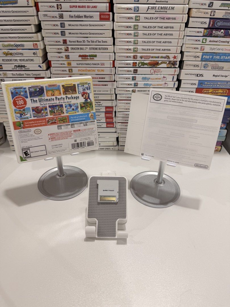Mario Party: The Top 100 3DS/2DS Game (Category: In-Game Products) located in Baliuag. Submitted by mostlyaboutnintendo (Listing ID 1460906420, Image 2). Description: 📌 https://linktr.ee/mostlyaboutnintendo 📢 COMPLETE IN CASE AND MANUAL/s ✔️ Authentic ✔️ Mabilis ma-read mismong cartridge ✔️ Guaranteed tested and working ✔️ Will always send tested pics before ship out ✔️ Clean Pins ✔️ US Version Mario Party: The Top 100 brings together 100 class
