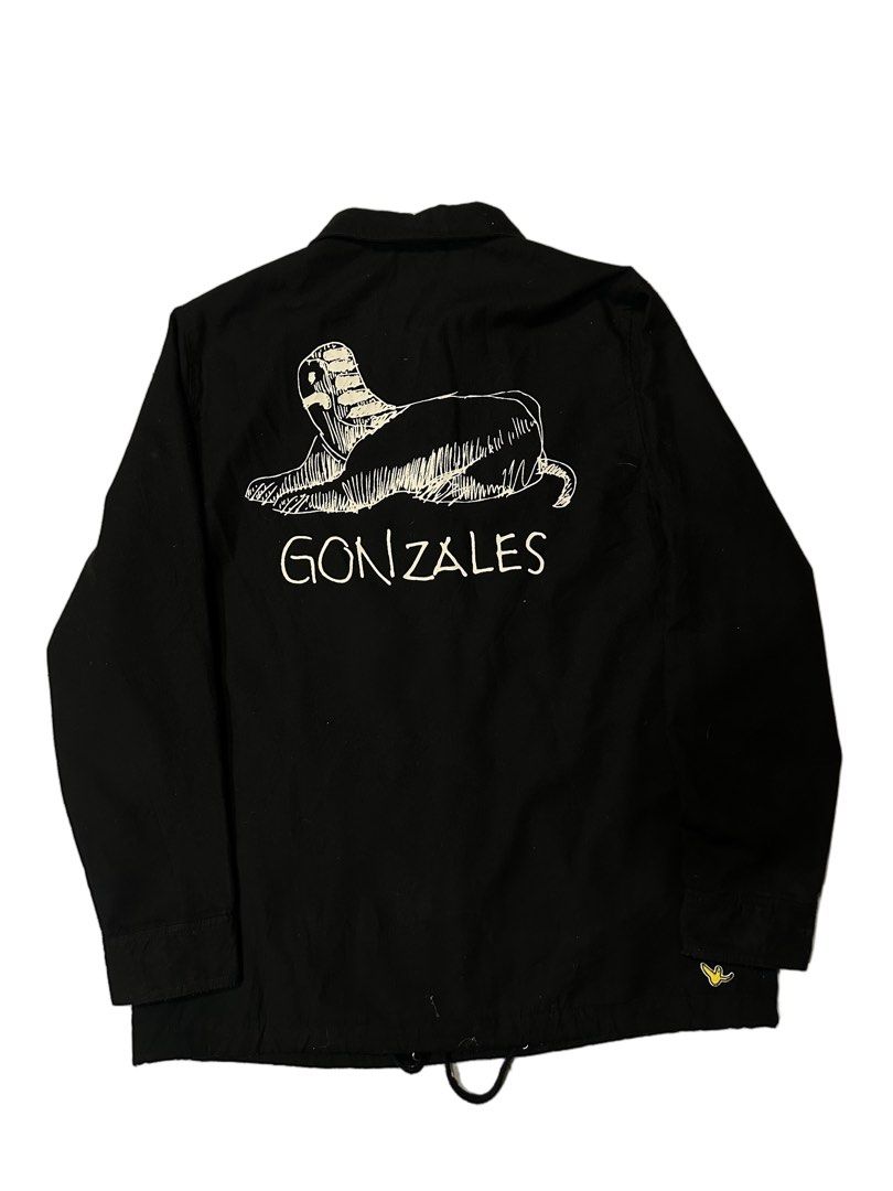 Mark Gonzales Sphinx Coach Jacket (Supreme like) (Category: Coats, Jackets and Outerwear) located in Manila. Submitted by nevinarchives (Listing ID 1460764393, Image 1). Description: Art by Mark Gonzales Supreme Like Supream Schminx Coach Ja ket.