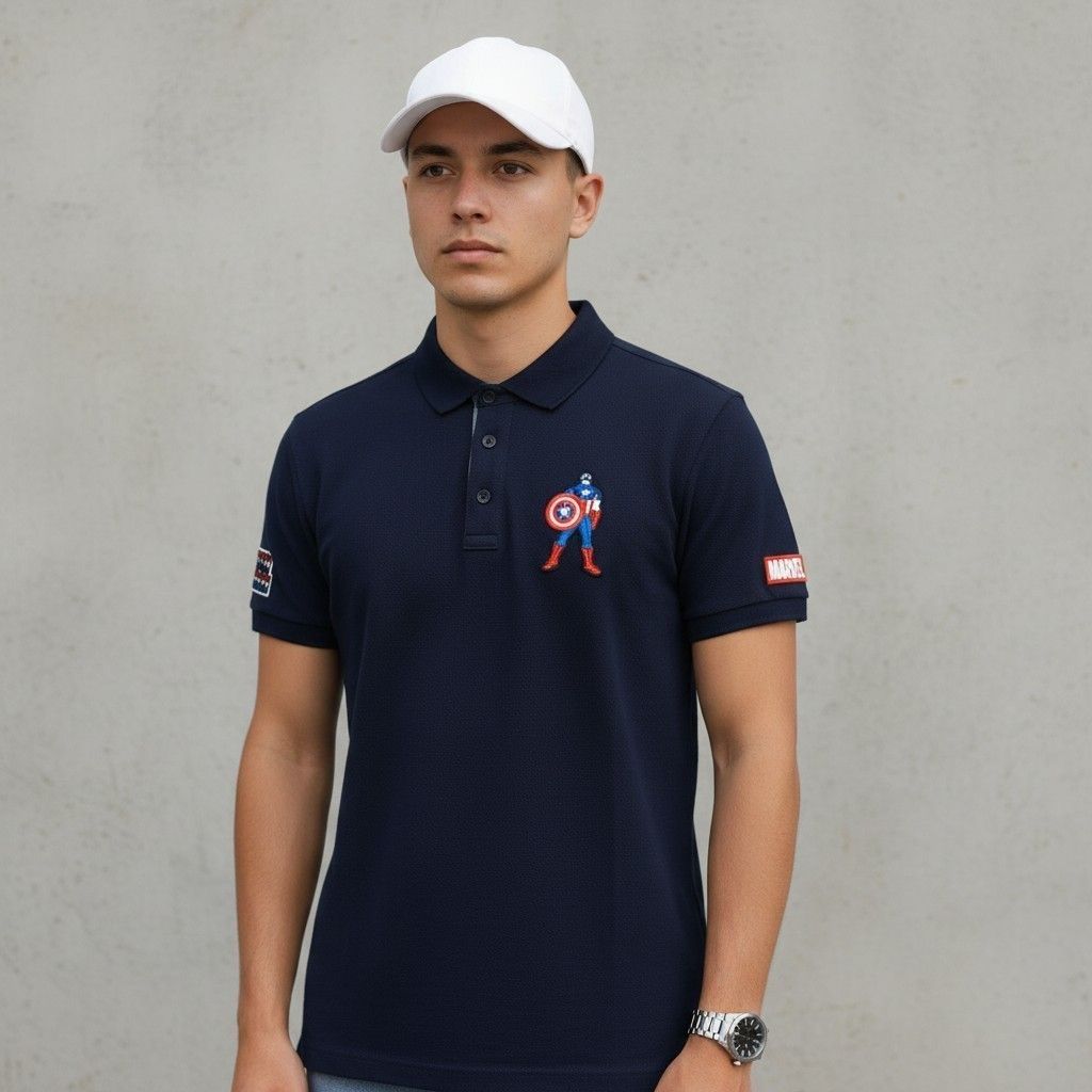 MARVEL CAPT. AMERICA MEDIUM (Category: Tshirts & Polo Shirts ) located in Cagayan de Oro. Submitted by 2optimusprime8 (Listing ID 1460821752, Image 2). Description: ---M4RVEL CAPT. AMERICA 🖤❤️🖤 ---100 % AUTHENTIC ---SIZE 95 MEDIUM W-19.5 L-28 ---PLS REFER TO DIMENSIONS ---EXCELLENT CONDITION 9.5/10 ---NO ISSUE ---SUPER NICE COLOR 🖤 ---750 ONLY.