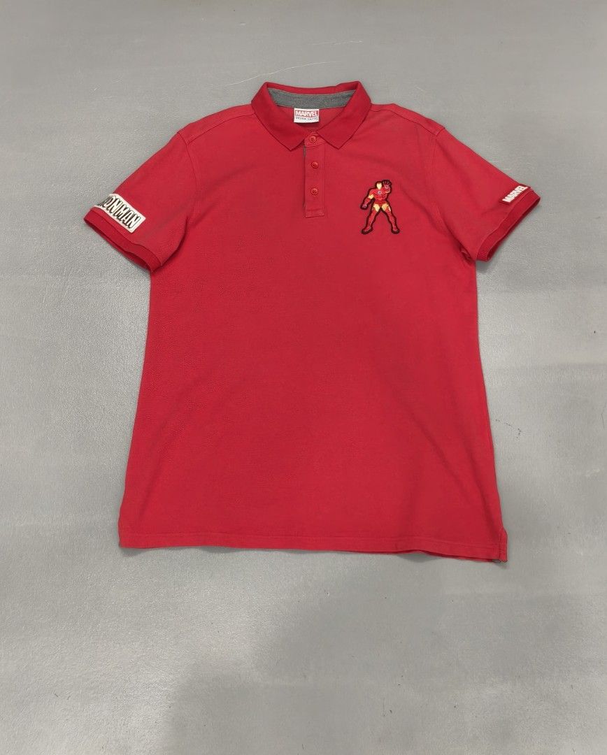 MARVEL IRON MAN MEDIUM (Category: Tshirts & Polo Shirts ) located in Cagayan de Oro. Submitted by 2optimusprime8 (Listing ID 1460820528, Image 2). Description: ---M4RVEL IRON MAN 🖤❤️🖤 ---100 % AUTHENTIC ---SIZE 100 W-20 L-28 ---BEST FIT TO MEDIUM MEN ---PLS REFER TO DIMENSIONS ---EXCELLENT CONDITION 9.5/10 ---NO ISSUE ---SUPER NICE COLOR 🖤 ---750 ONLY.