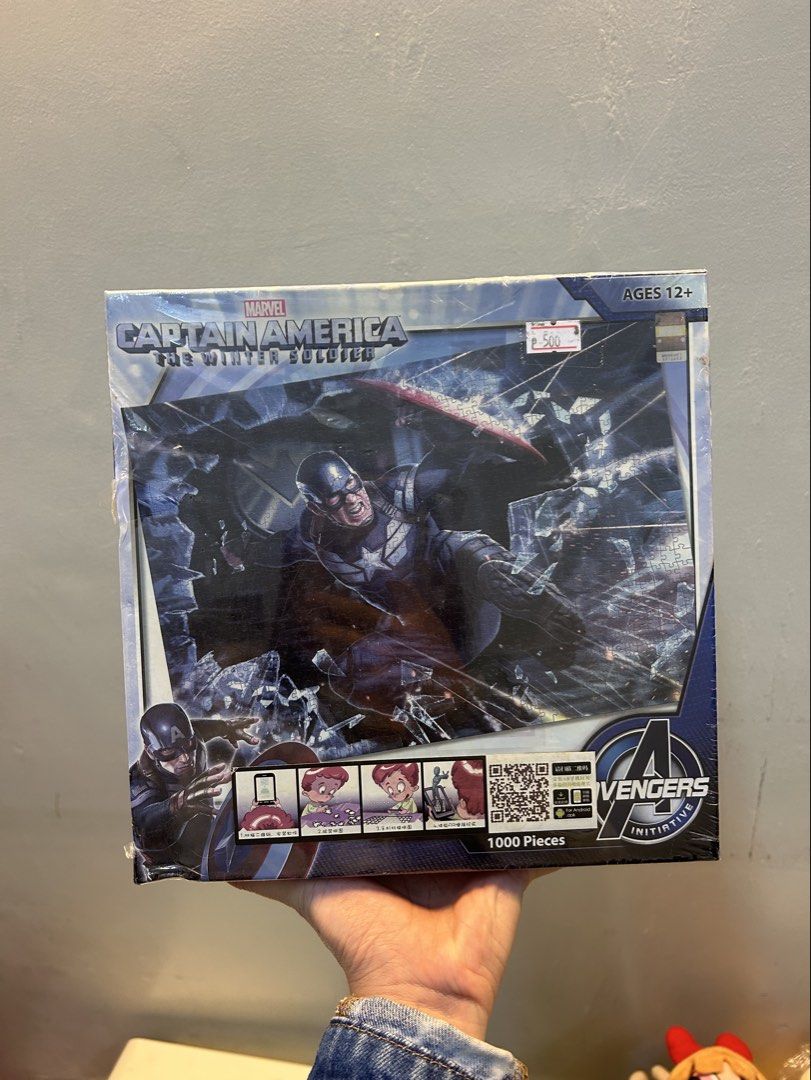 Marvel Puzzle (Category: Board Games & Puzzles) located in Baguio. Submitted by amber_toyshop (Listing ID 1460845379, Image 1). Description: Sealed pa po siya mga boss madam. Pm lang po..