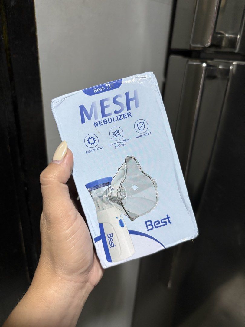 Mesh Nebulizer (portable / rechargeable) (Category: Medical Supplies & Tools) located in Manila. Submitted by hsanreii (Listing ID 1460726812, Image 3). Description: 280 each.