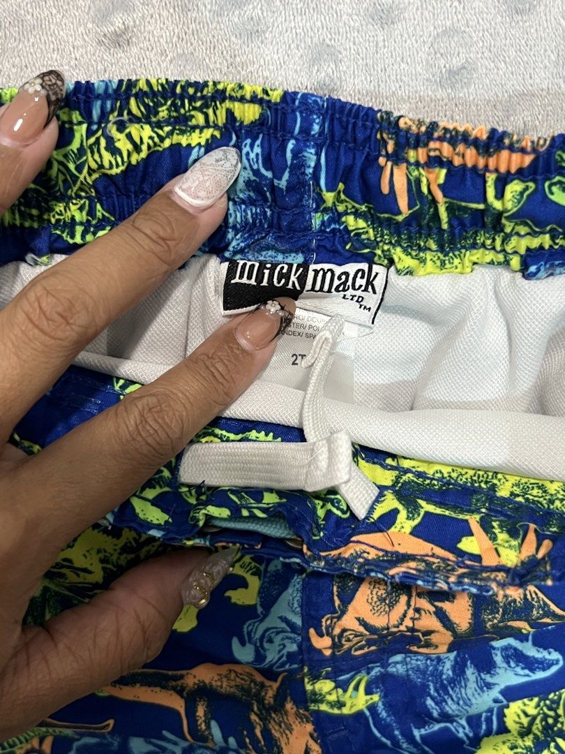 Mick Mack Boys’ Dinosaur Swim Trunks (Category: Babies & Kids Fashion) located in Quezon City. Submitted by trishamaeg (Listing ID 1460890793, Image 2). Description: .