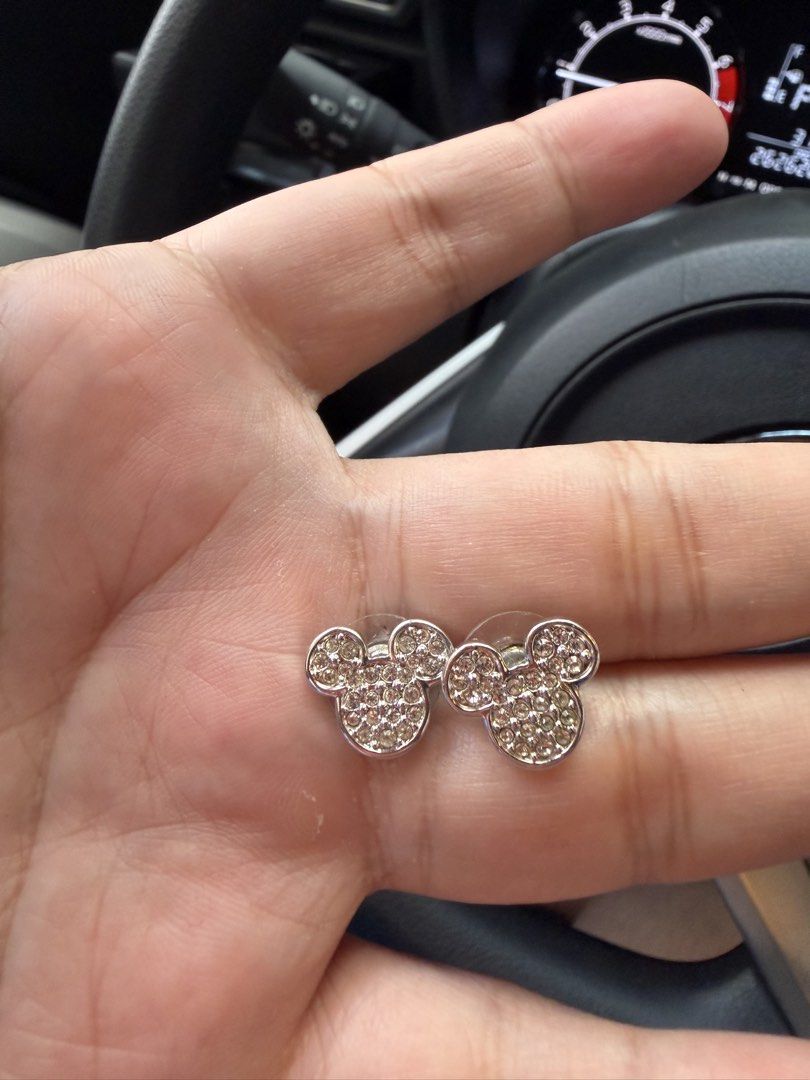 Mickey Mouse Earrings from Disney (Category: Earrings) located in San Juan City. Submitted by royceee (Listing ID 1460869054, Image 1). Description: Need to declutter.