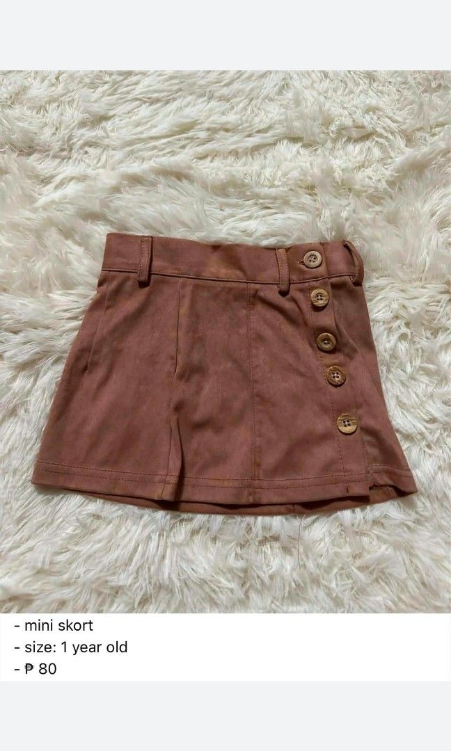 MINI SKORT (Category: Babies & Kids Fashion) located in Pasig City. Submitted by angelplaci85485 (Listing ID 1460902838, Image 1). Description: .