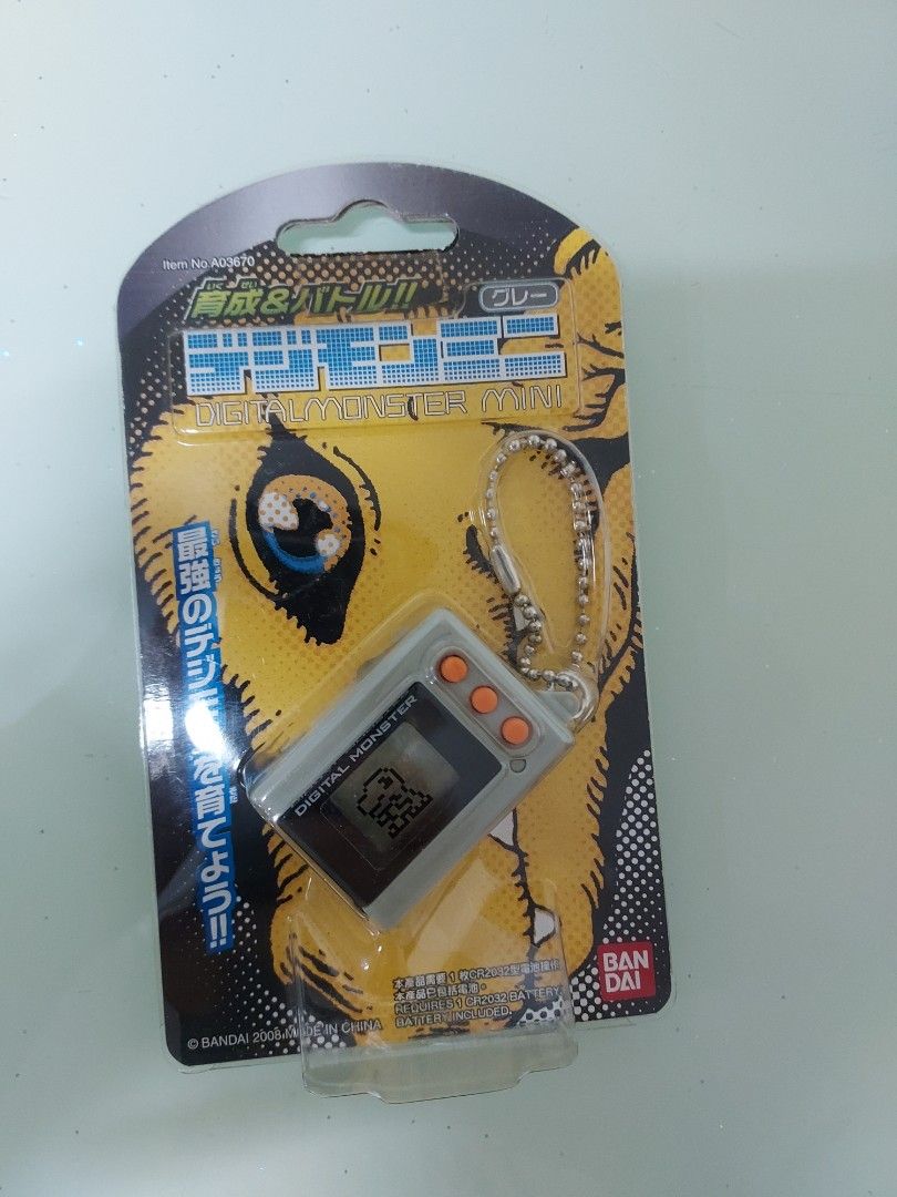 數碼暴龍機mini ver 1 （分類：互動玩具）位於 Hong Kong。 由 lunsiu8912064 提交（商品編號 1460819114，圖片 1）。簡介： 含盒說，99%新，盒小殘。 #陳年玩具 #digimon mini。