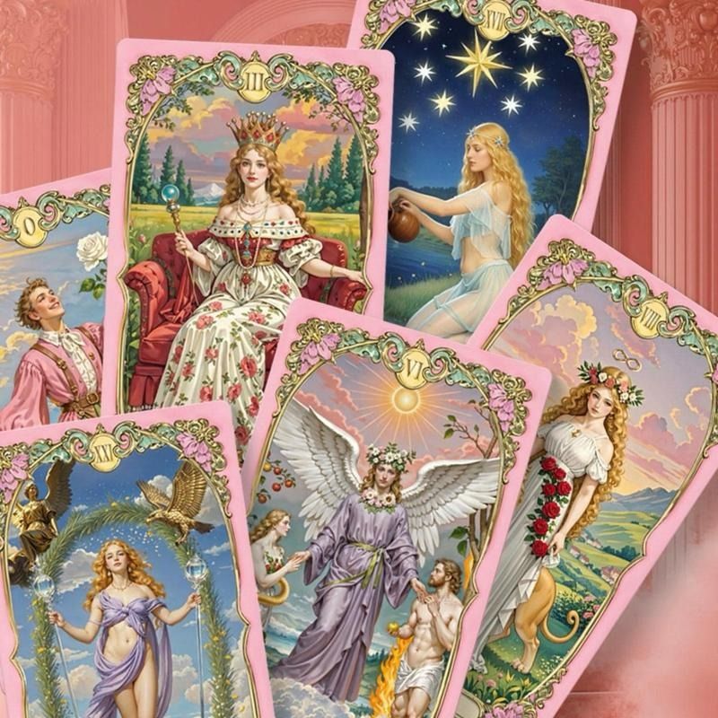 Mirage Mirror Tarot Deck ( Deluxe ) (Category: Religious Items) located in Bacoor. Submitted by tarotstarofaquarius (Listing ID 1460912080, Image 2). Description: Discover the Mirage Mirror Tarot Deck ✨ Unveil the mysteries of the Mirage Mirror Tarot Deck ✨ This deck invites you into a world of symbolic storytelling. Each card is a portal to deeper understanding. Perfect for enthusiasts and beginners alike, it offers a unique perspective on tarot