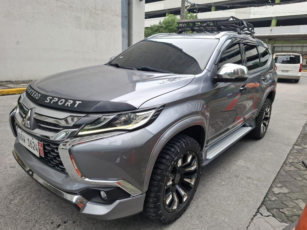 Mitsubishi Montero Premium Auto (Category: Used Cars) located in Manila. Submitted by rammie.bullicer (Listing ID 1460720542, Image 2). Description: 🚘 Mitsubishi Montero GLS PREMIUM 2017🚘 ‼️885K (negotiable)‼️ ✔️LOADED ✔️Automatic Transmission ✔️20" mags with almost Bnew tires ✔️10" Android Head Unit ✔️ Push Start with 2 Smart keys ✔️40k Original Mileage ✔️Power Seat ✔️Deep Dish Matting ✔️Trunk Tray ✔️Rain/Sun Visor ✔️Rood Rack ✔️Front Chin/Rea