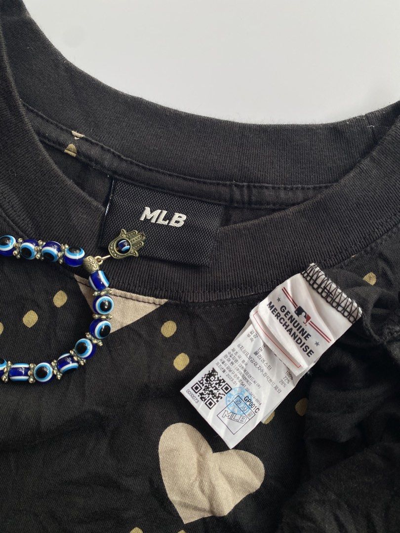 MLB LA (Category: Tshirts & Polo Shirts ) located in Kalibo. Submitted by kurt_ismael (Listing ID 1460848248, Image 3). Description: MLB LA Width: 23 Length: 29 Excellent condition Color rate: 9.8/10 Need wash.
