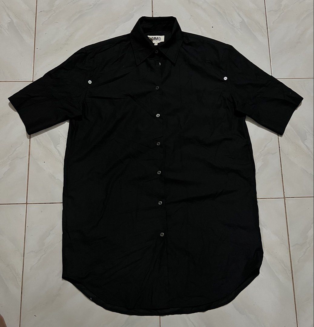 MM6 Button Down Dress (Category: Dresses) located in Iloilo. Submitted by deric.john93 (Listing ID 1460742128, Image 1). Description: size 34 womens button down no flaws like new condition 9.8/10 color rate details posted 1000 iloilo city location .