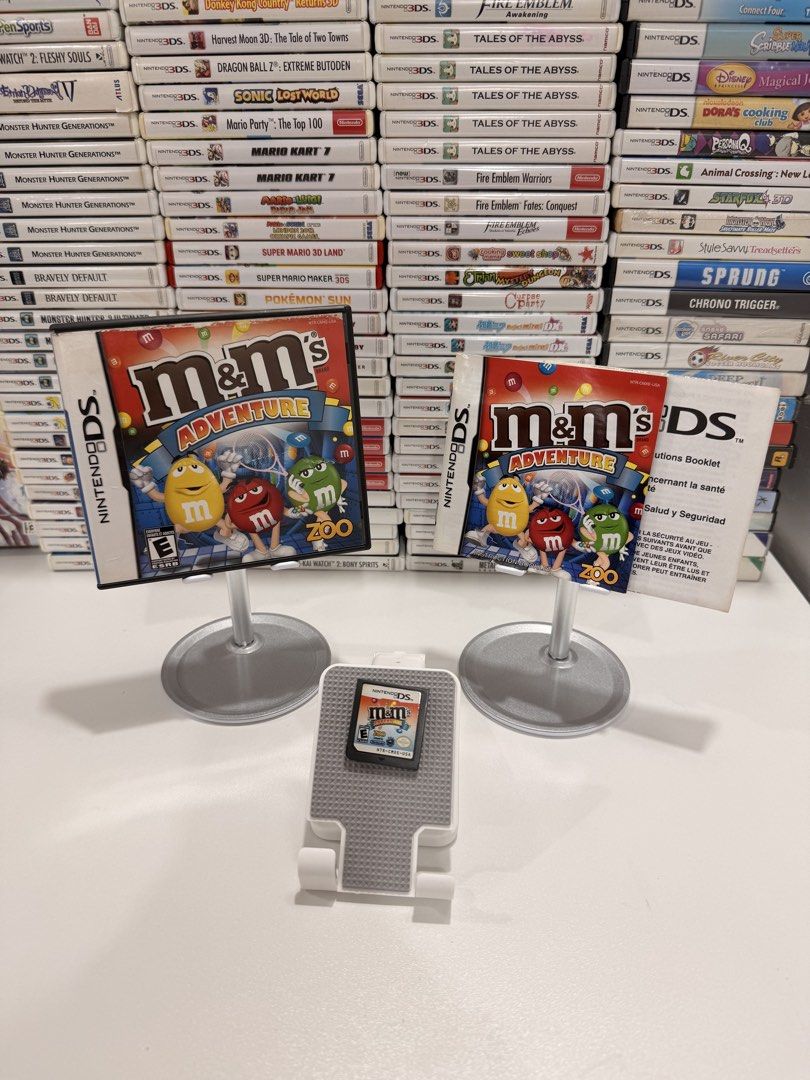 M&M’s Adventure DS/2DS/3DS Game (Category: In-Game Products) located in Baliuag. Submitted by mostlyaboutnintendo (Listing ID 1460853972, Image 1). Description: 📌 https://linktr.ee/mostlyaboutnintendo 📢 COMPLETE IN CASE AND MANUAL/s ✔️ Authentic ✔️ Mabilis ma-read mismong cartridge ✔️ Guaranteed tested and working ✔️ Will always send tested pics before ship out ✔️ Clean Pins ✔️ US Version M&M’s Adventure is a fun platforming adventure featuring