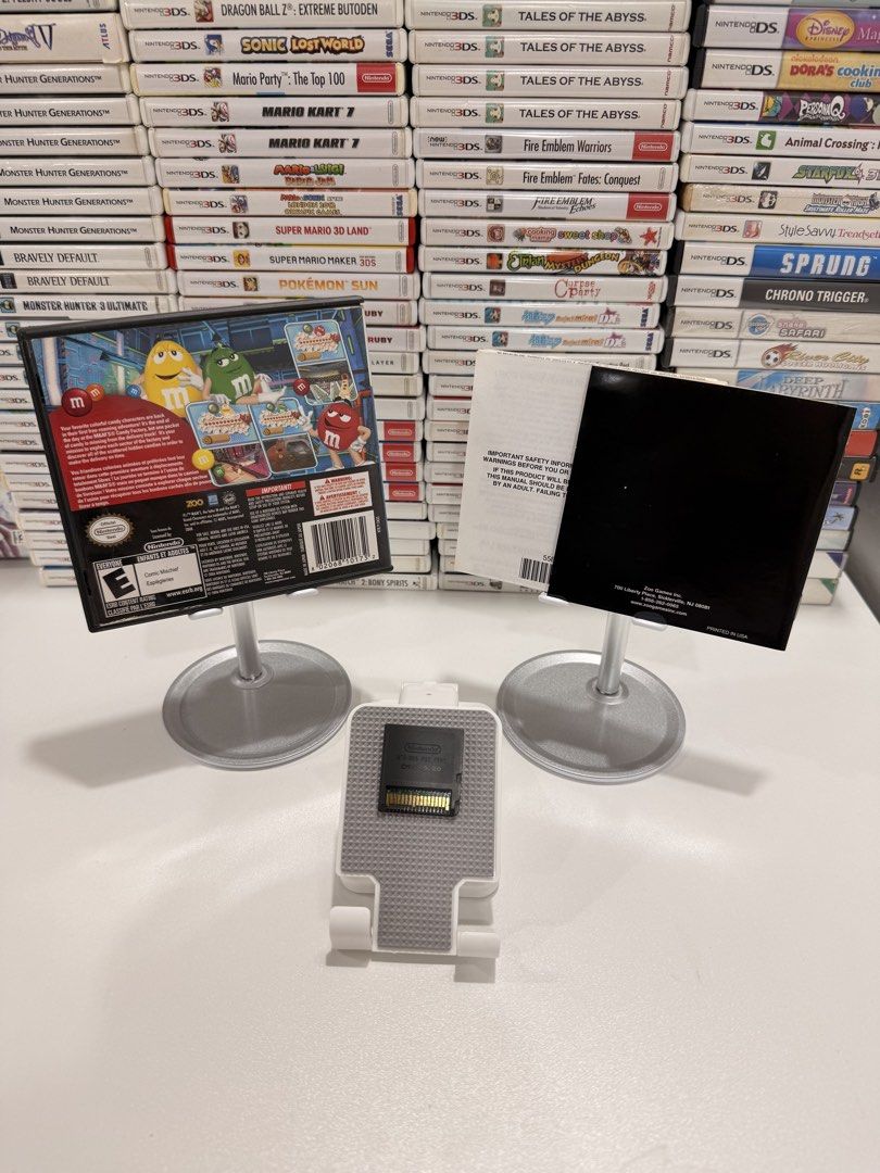 M&M’s Adventure DS/2DS/3DS Game (Category: In-Game Products) located in Baliuag. Submitted by mostlyaboutnintendo (Listing ID 1460853972, Image 2). Description: 📌 https://linktr.ee/mostlyaboutnintendo 📢 COMPLETE IN CASE AND MANUAL/s ✔️ Authentic ✔️ Mabilis ma-read mismong cartridge ✔️ Guaranteed tested and working ✔️ Will always send tested pics before ship out ✔️ Clean Pins ✔️ US Version M&M’s Adventure is a fun platforming adventure featuring