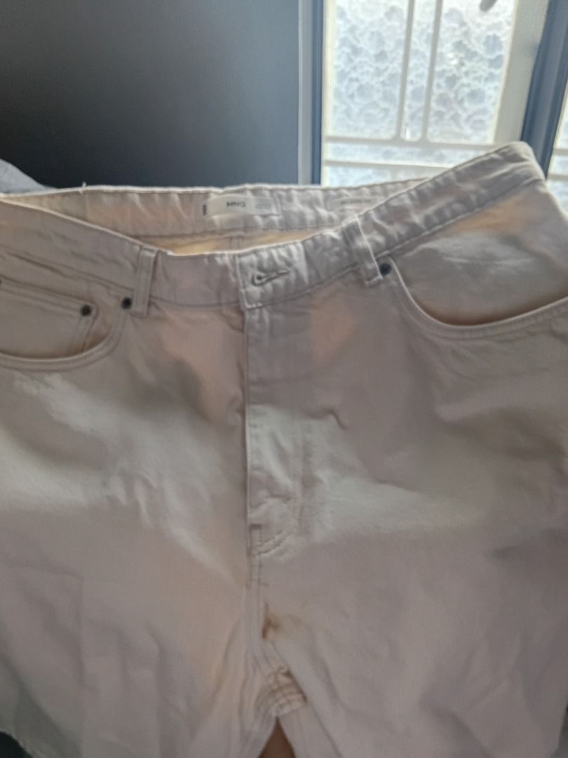 MNG Relaxed Fit Beige Pants (Category: Other Bottoms) located in Angeles City. Submitted by emiljordan0630 (Listing ID 1460775348, Image 2). Description: - Beige MNG pants - Relaxed fit style - Comfortable for everyday wear - Button and zip closure - Two side pockets - Ideal for casual outings Size 34.