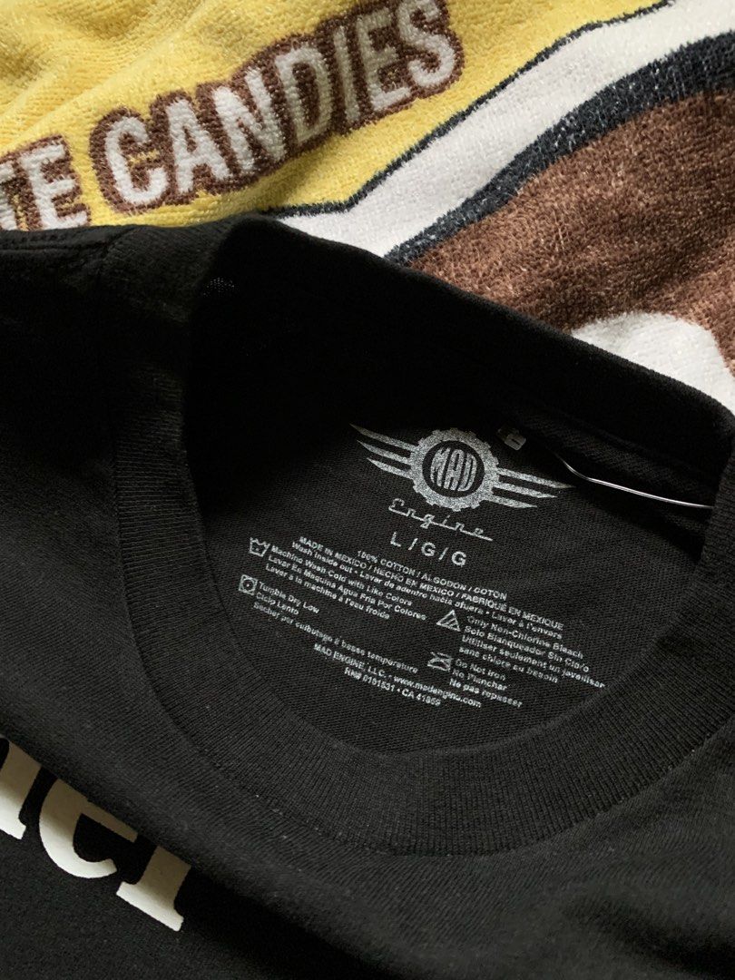 Modern "father" statement tee (Category: Tshirts & Polo Shirts ) located in Cagayan de Oro. Submitted by premium_thrifts (Listing ID 1460731622, Image 3). Description: Black colorway. Excellent condition. Issue: none - MEASUREMENTS: L27.5" x W21" 20" (shoulder to shoulder) 8" (sleeve length) Fits Large Add shipping fee (via JRS or J&T).