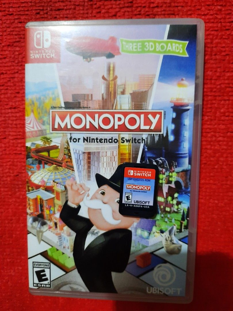Monopoly for Nintendo Switch Game (Category: Nintendo) located in Quezon City. Submitted by ZeldaMACcloud (Listing ID 1460768031, Image 2). Description: nintendo switch MONOPOLY for nintendo switch - 1,200, english and Good working, Pwede Po ang meet up Sm North mall, Trinoma mall, Gateway mall cubao, Alimall cubao, Sm cubao, Ever Commonwealth mall, Fairview Center Mall, Sm fairview..no trade in.
