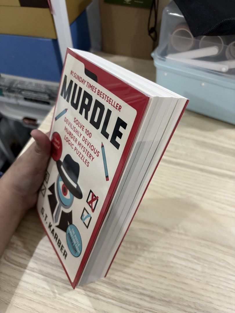 Murdle Volume 1 (Category: Storybooks) located in Rizal. Submitted by itslun4a (Listing ID 1460825088, Image 2). Description: RFS: The book’s not for me. Impulsive buy 🙃 Bought in FullyBooked SM East Ortigas last August 24. It was also already covered. Totally new di ko pa gamit lol. .