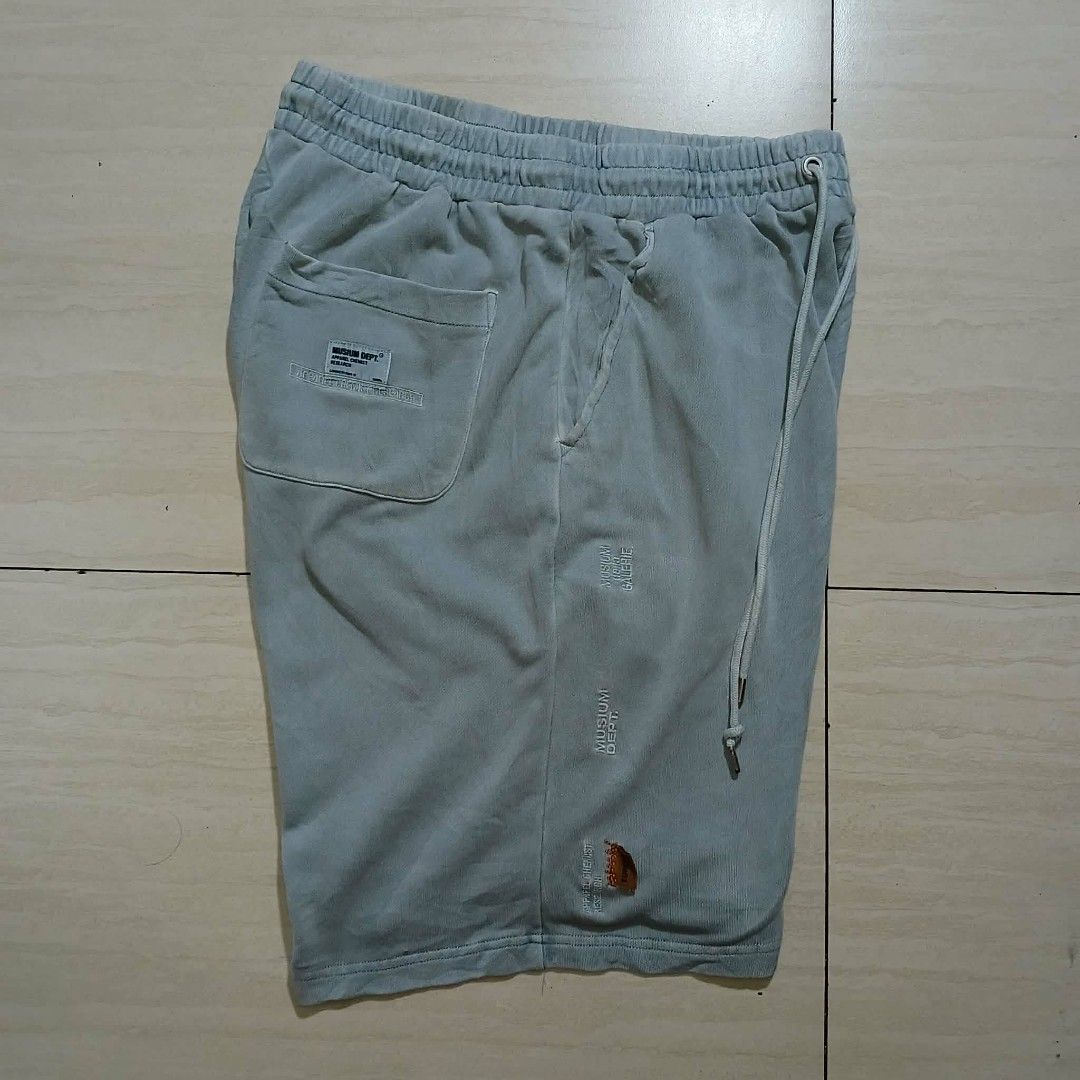 Musium Dept. Sweat Shorts (Category: Shorts) located in Manila. Submitted by thriftinefolife (Listing ID 1460849654, Image 1). Description: Excellent Condition 34-38 Waist 21 Length.