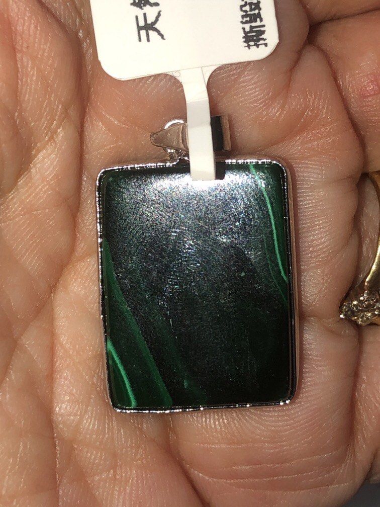 MY MALACHITE PENDANT (Category: Charms) located in Quezon City. Submitted by thestoreofhappinessph (Listing ID 1460799133, Image 3). Description: Malachite pendant Malachite is an alternative birthstone for the month of May. Malachite is considered a protection stone, which historically has been used to ward off danger and fight illness. With its deep green colour, Malachite naturally represents new life, rebirth and energy. MOP GCASH. SHIPS VIA 