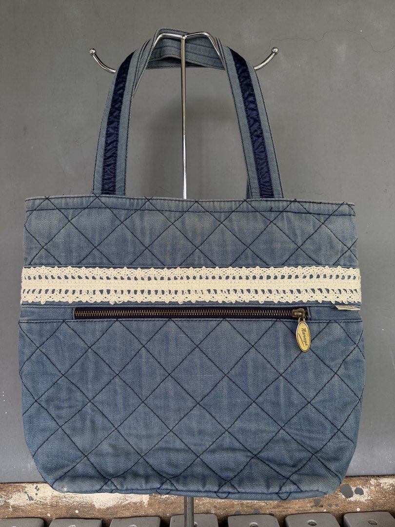 NaRaYa Denim Tote (Category: Tote Bags) located in Cadiz. Submitted by solynb28 (Listing ID 1460736440, Image 1). Description: -ukay source -clean and ready to use -zipper closure ▫️what you see is what you get▫️colors may vary due tolighting▫️buy at your own risk ▫️no long reservation, unless the item is paid▫️payment 1st policy▫️no return, no exchange, no refund▫️joy miners/reservers/lowballers will be blocked▫️ .