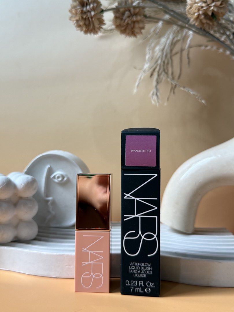 Nars Afterglow Liquid Blush in Wanderlust (Category: Makeup) located in Taytay. Submitted by betterthanbare (Listing ID 1460895574, Image 1). Description: ❗️PAKIBASA BAGO MAG MINE PLS❗️ ✅ STRICTLY 1-2 DAYS RESERVATION ONLY ✅all prices are firm. Low ballers will not be entertained ✅all items are on hand and 100% guranteed authentic WHEN IN DOUBT DONT BUY ✅bawal sa super selan! Some boxes are deformed IF MAARTE SA MALL BUMILI :) ✅strictly no rush s