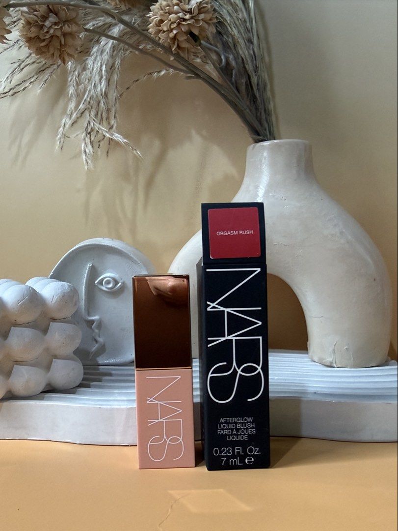 Nars Afterglow Liquid Blush in Orgasm Rush (Category: Makeup) located in Taytay. Submitted by betterthanbare (Listing ID 1460895781, Image 1). Description: ❗️PAKIBASA BAGO MAG MINE PLS❗️ ✅ STRICTLY 1-2 DAYS RESERVATION ONLY ✅all prices are firm. Low ballers will not be entertained ✅all items are on hand and 100% guranteed authentic WHEN IN DOUBT DONT BUY ✅bawal sa super selan! Some boxes are deformed IF MAARTE SA MALL BUMILI :) ✅strictly no rush 