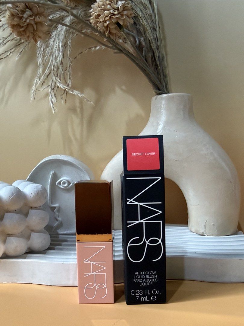 Nars Afterglow Liquid Blush in Secret Lover (Category: Makeup) located in Taytay. Submitted by betterthanbare (Listing ID 1460896418, Image 1). Description: ❗️PAKIBASA BAGO MAG MINE PLS❗️ ✅ STRICTLY 1-2 DAYS RESERVATION ONLY ✅all prices are firm. Low ballers will not be entertained ✅all items are on hand and 100% guranteed authentic WHEN IN DOUBT DONT BUY ✅bawal sa super selan! Some boxes are deformed IF MAARTE SA MALL BUMILI :) ✅strictly no rush