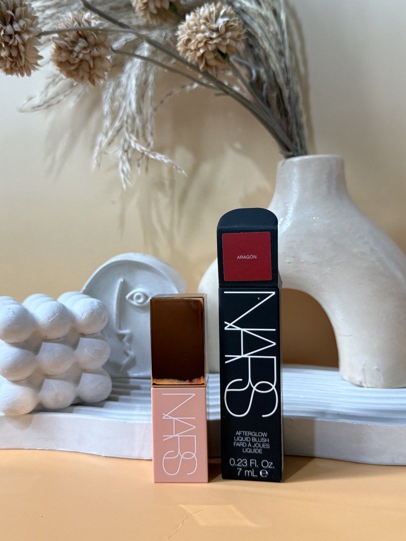 Nars Afterglow liquid blush in Aragon (Category: Makeup) located in Taytay. Submitted by betterthanbare (Listing ID 1460896938, Image 1). Description: ❗️PAKIBASA BAGO MAG MINE PLS❗️ ✅ STRICTLY 1-2 DAYS RESERVATION ONLY ✅all prices are firm. Low ballers will not be entertained ✅all items are on hand and 100% guranteed authentic WHEN IN DOUBT DONT BUY ✅bawal sa super selan! Some boxes are deformed IF MAARTE SA MALL BUMILI :) ✅strictly no rush shipp