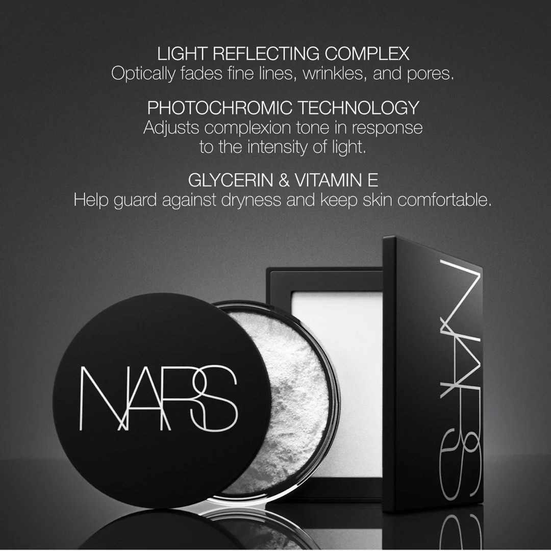 Nars Light Reflecting Setting Powder in Translucent Crystal (Category: Makeup) located in Taytay. Submitted by betterthanbare (Listing ID 1460886281, Image 2). Description: ❗️PAKIBASA BAGO MAG MINE PLS❗️ ✅ STRICTLY 1-2 DAYS RESERVATION ONLY ✅all prices are firm. Low ballers will not be entertained ✅all items are on hand and 100% guranteed authentic WHEN IN DOUBT DONT BUY ✅bawal sa super selan! Some boxes are deformed IF MAARTE SA MALL BUMILI :) ✅