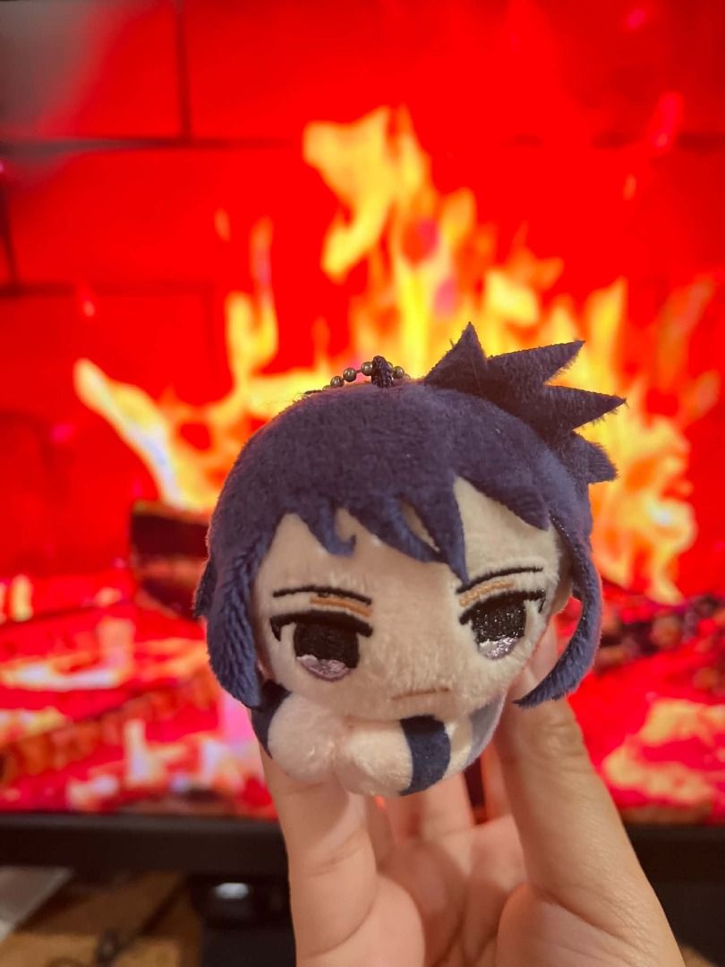NARUTO Anime Plush Toy Keychain (Category: Plushies & Soft Toys) located in Davao. Submitted by ajonlineshop.24 (Listing ID 1460745383, Image 1). Description: - Adorable anime plush toy with keychain attachment. - Features dark blue spiky hair and a striped outfit. - Palm-sized, perfect for decorating bags or keys. - A must-have for any anime fan's collection!.