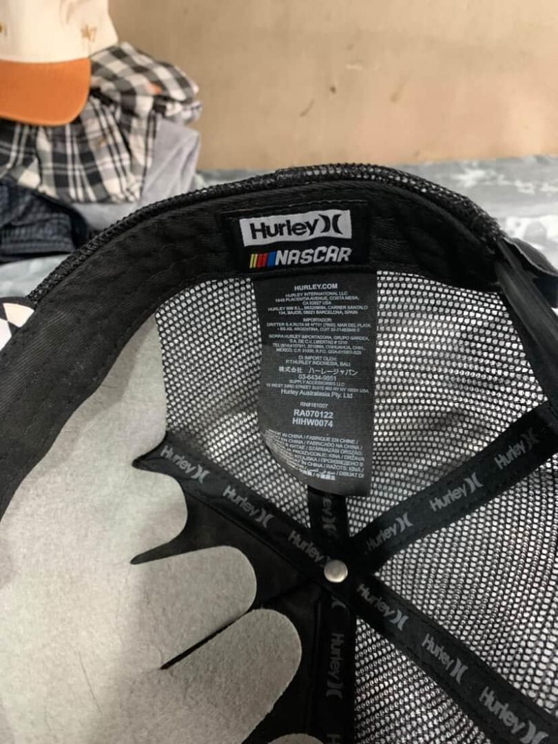NASCAR HURLEY CAP (Category: Caps & Hats) located in Manila. Submitted by claudeorio12 (Listing ID 1460761715, Image 2). Description: .