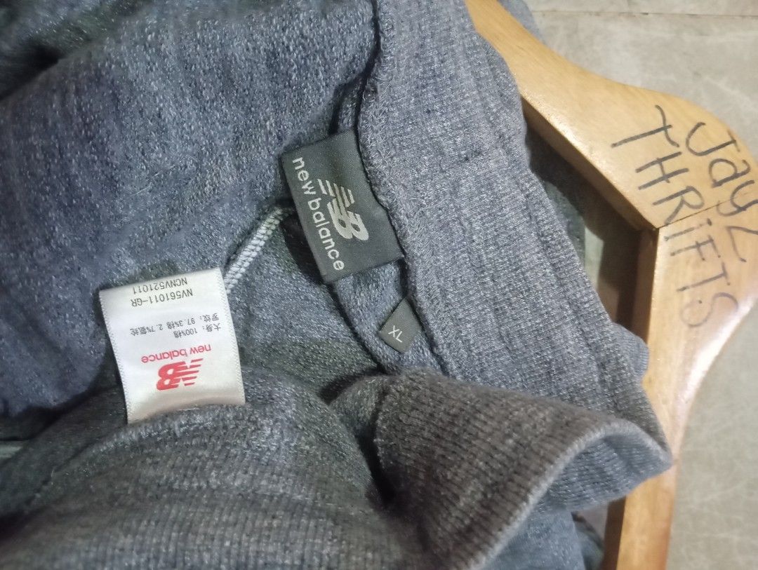 New Balance Grey Sweat Shorts (Category: Shorts) located in Quezon City. Submitted by ThriftsPaMore (Listing ID 1460763668, Image 3). Description: - Brand: New Balance - Color: Grey - Type: Sweat Shorts - Size: XL 30-36 *18.5, Inseam 11.5 - Features: Elastic waistband with drawstring, front pockets - Ideal for: Lounging, casual wear - Material: Comfortable fabric -Excellent Condition Location Quezon City J&T Courier Gcash Payment .