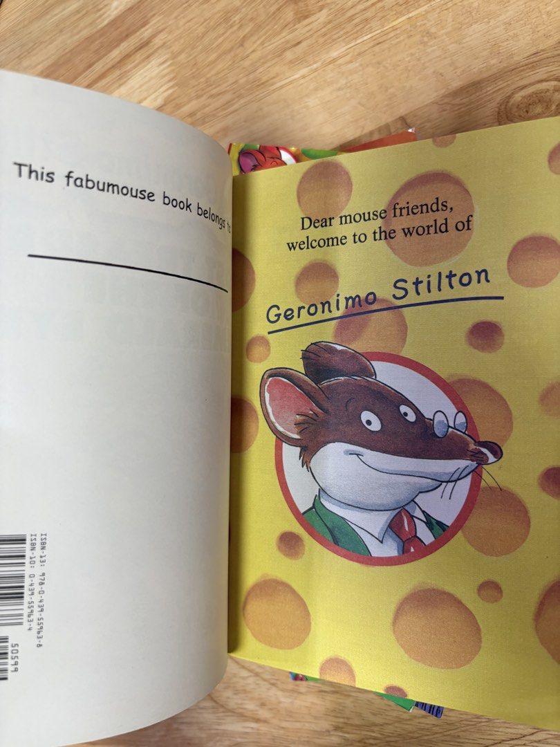 New Geronimo Stilton (Category: Children's Books) located in Marikina City. Submitted by thrifty_trinkets_by_anais (Listing ID 1460817016, Image 3). Description: 🌸 Selling own preloved/brand new items for less - EVERYTHING is negotiable as long as REASONABLE in price 🤗 🙏🏻 Please also check my account for more marked down items 🫶 📍Marikina near S&R/Uniqlo 💳 Maribank/Maya/Gcash 🏍️ Grab/Lalamove/J&T (by schedule) 🗓️ Offers/Reservations will